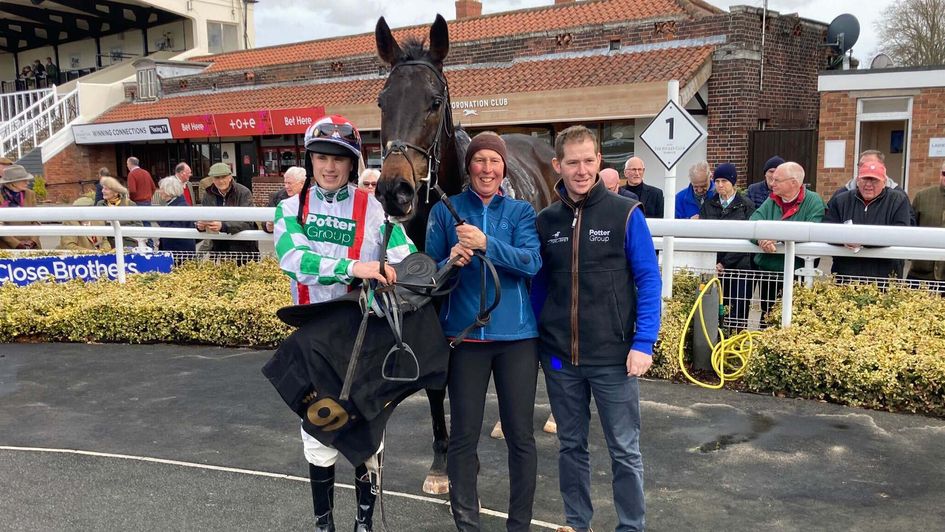 Uncle Bert after his Warwick win