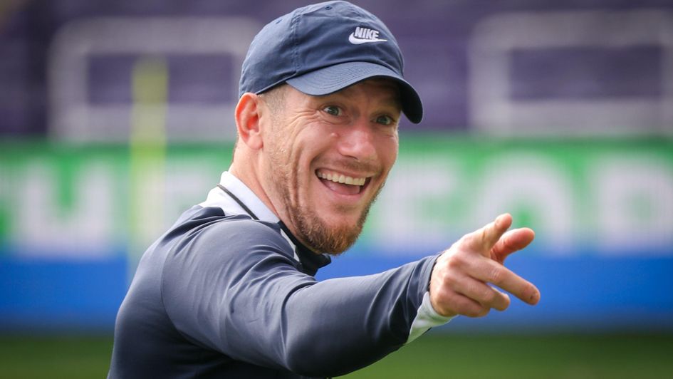 Union Saint-Gilloise head coach Sebastien Pocognoli