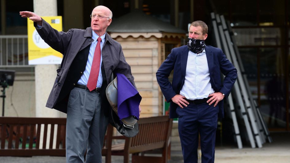 Johnny Murtagh (right) - completed double