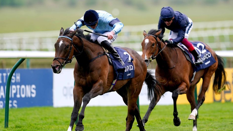 Cachet - narrowly denied 1000 Guineas double