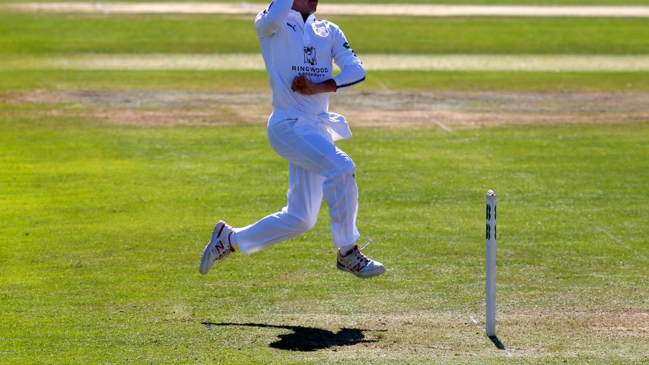 Mason Crane took five wickets