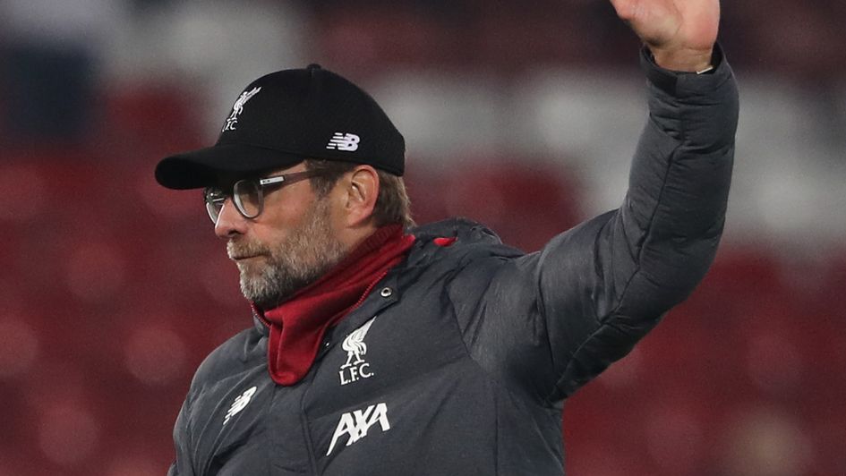 Liverpool manager Jurgen Klopp