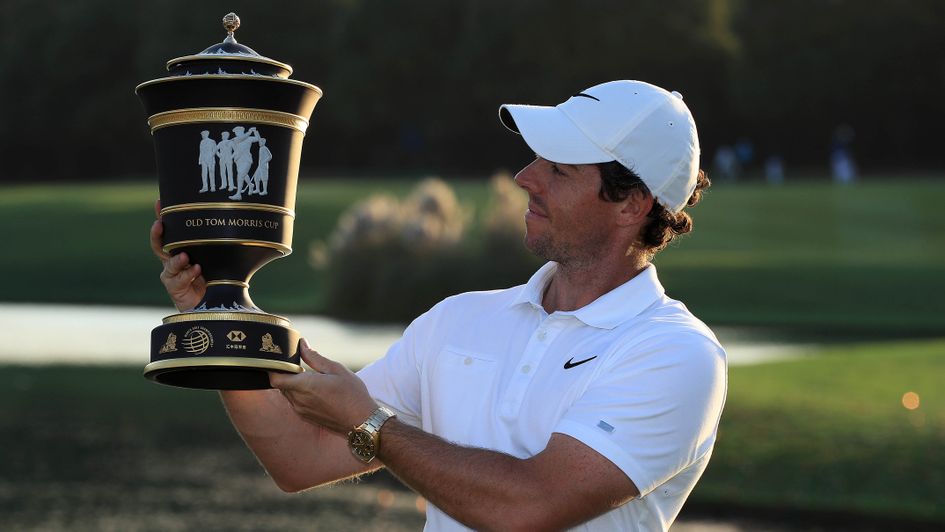 Another trophy for Rory McIlroy's collection