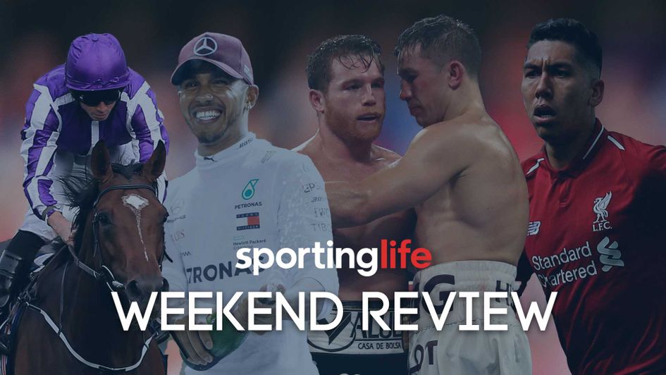 Check out our review of the weekend's sporting action
