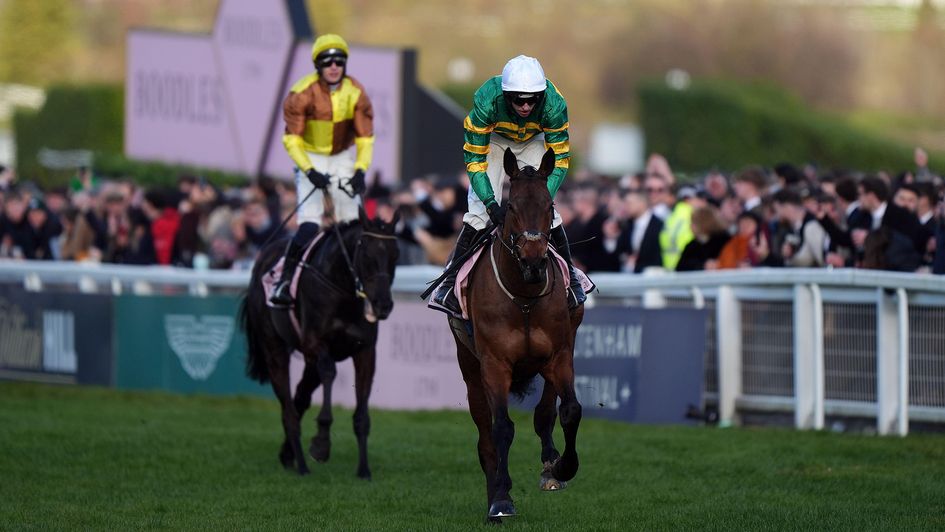 Paul Townend was magnanimous in defeat on Galopin Des Champs