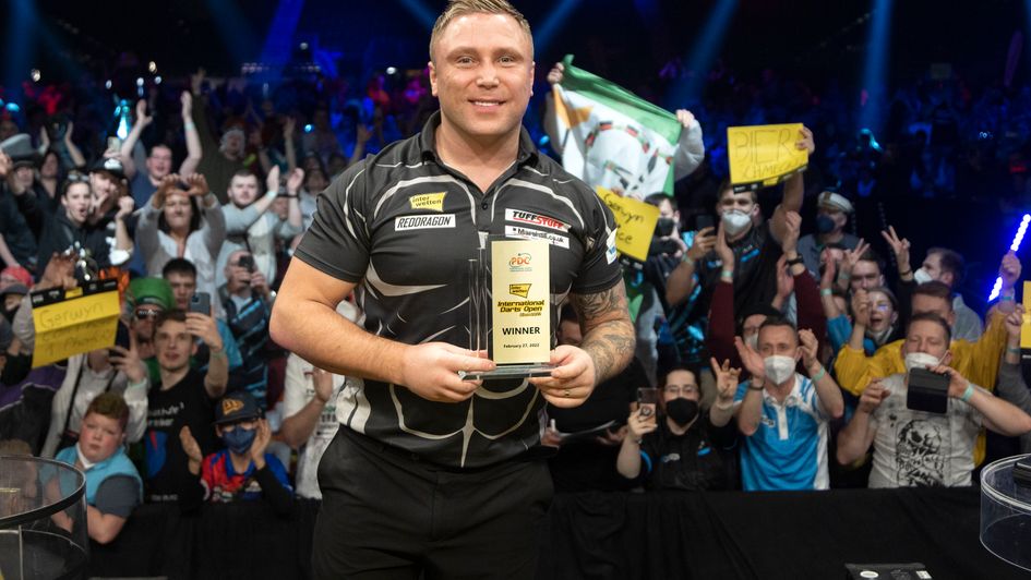 Gerwyn Price won the International Darts Open (Picture: Kais Bodensieck/PDC Europe)