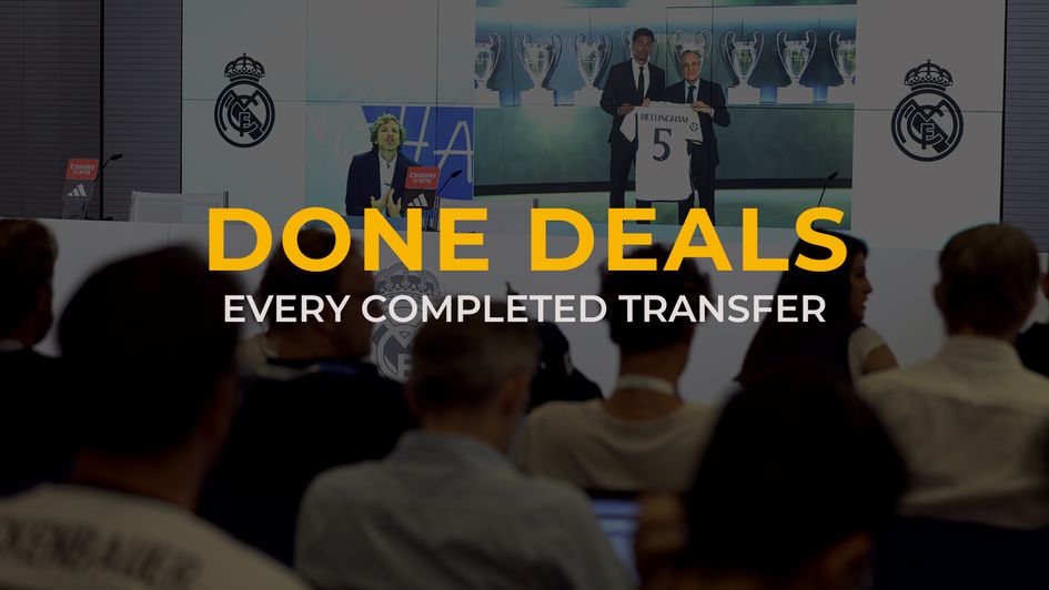 The latest done deals from the summer transfer window