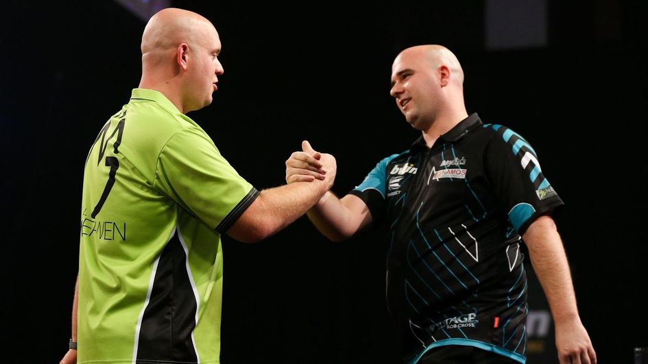 Michael van Gerwen and Rob Cross will renew their rivalry