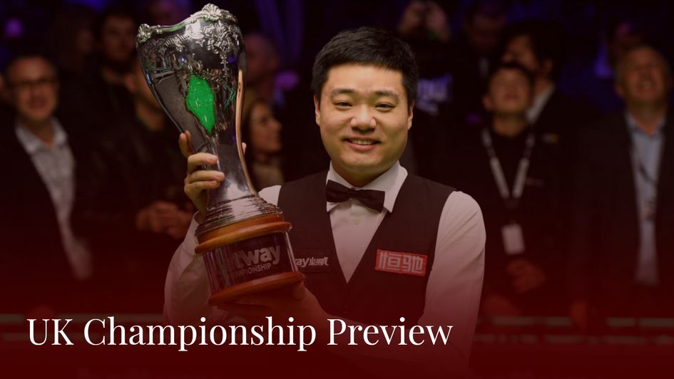 Ding Junhui is the headline bet for the UK Championship