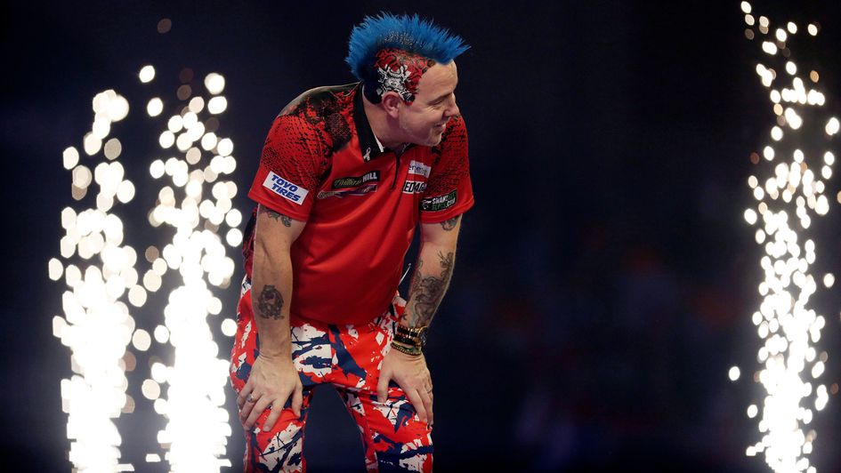 Peter Wright after a brilliant quarter-final display