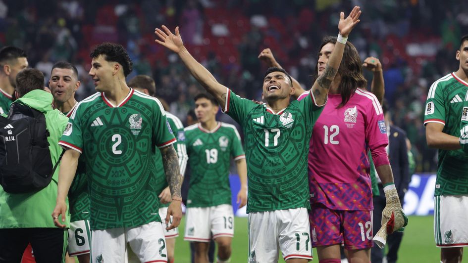 Mexico celebrate victory over Ecuador