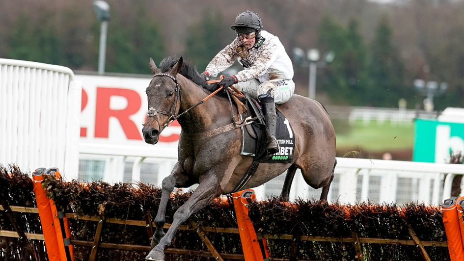 Constitution Hill is out on his own at the last