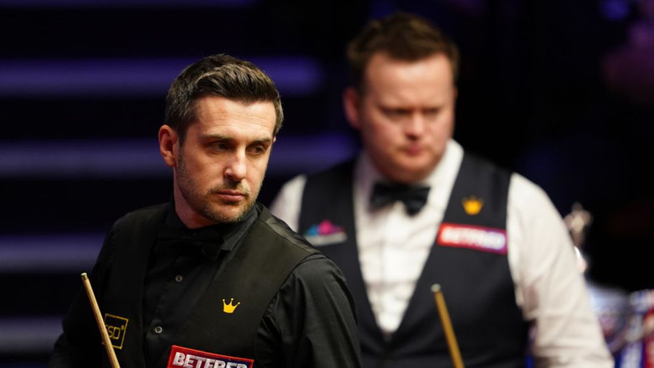 Mark Selby and Shaun Murphy traded blows in the third session