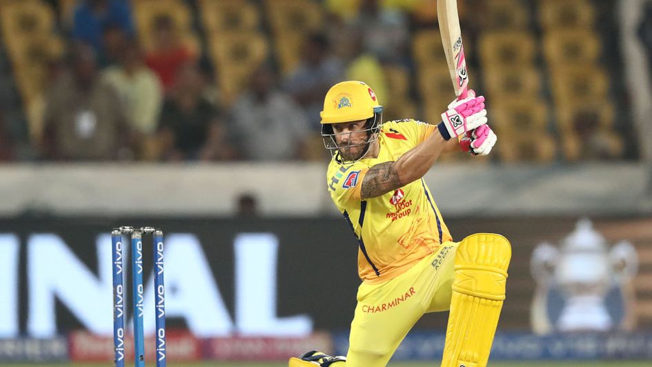 Faf du Plessis top-scored with 86 runs from 59 deliveries