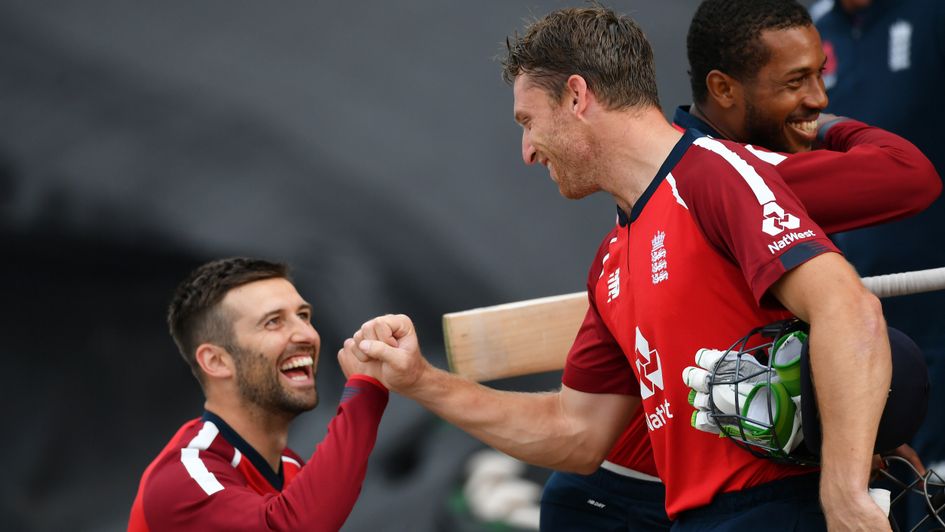 Jos Buttler: England ace celebrates their T20 international series victory over Australia