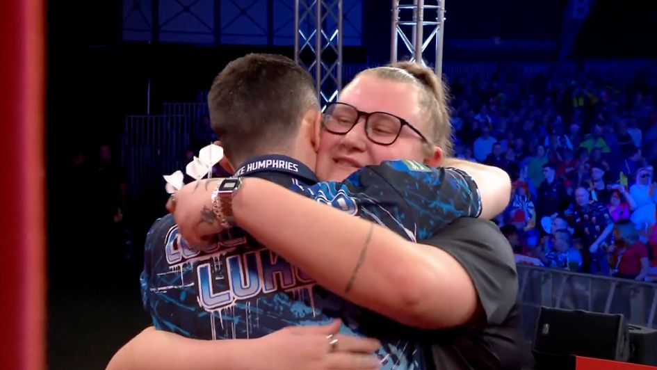 Luke Humphries and Beau Greaves