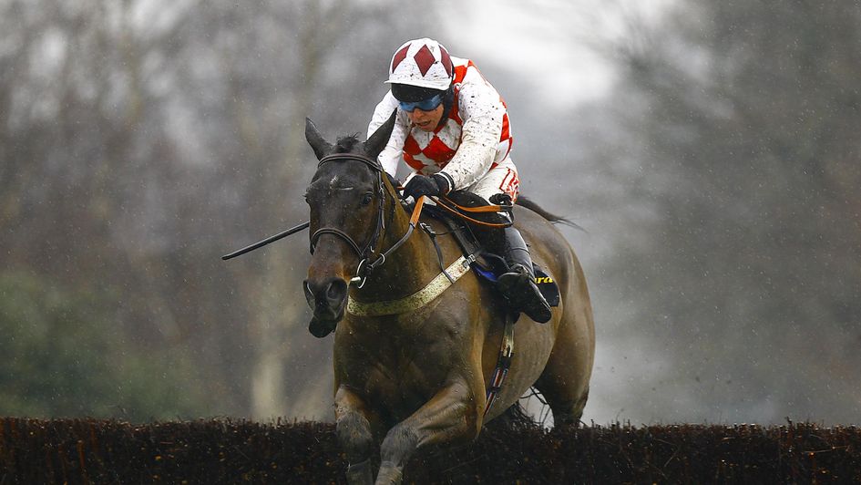 Flemenstar on his way to victory in the Irish Arkle