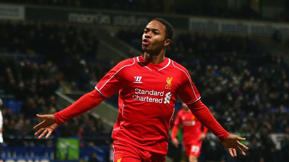 Raheem Sterling in action during his time at Liverpool
