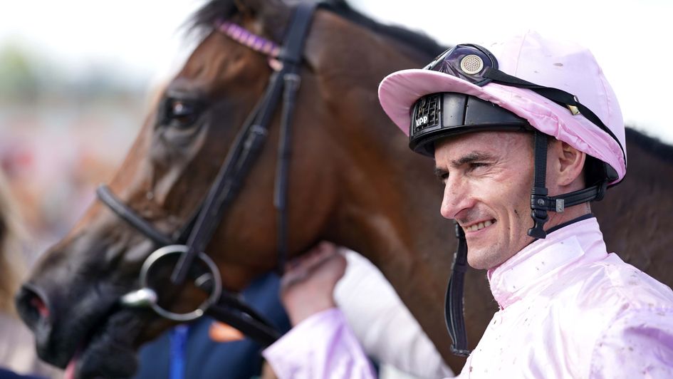Danny Tudhope is all smiles with Polly Pott