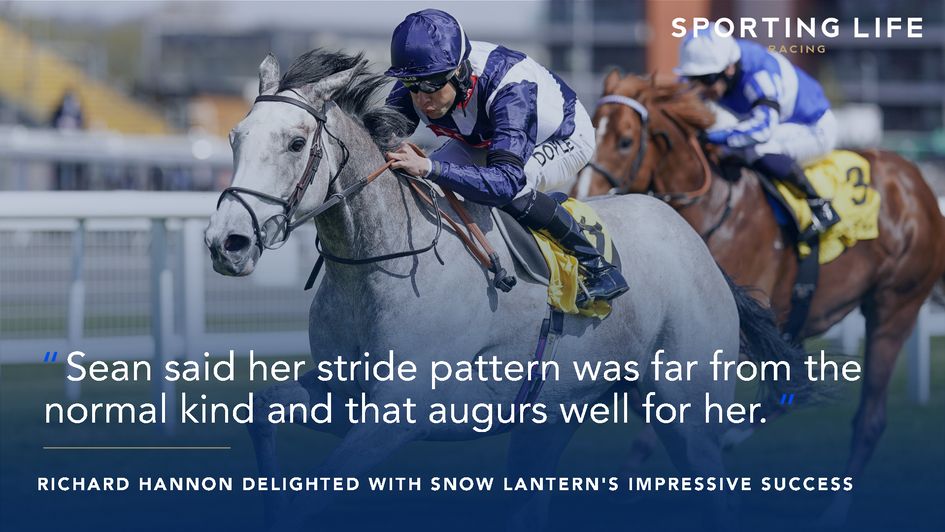 Richard Hannon on Snow Lantern