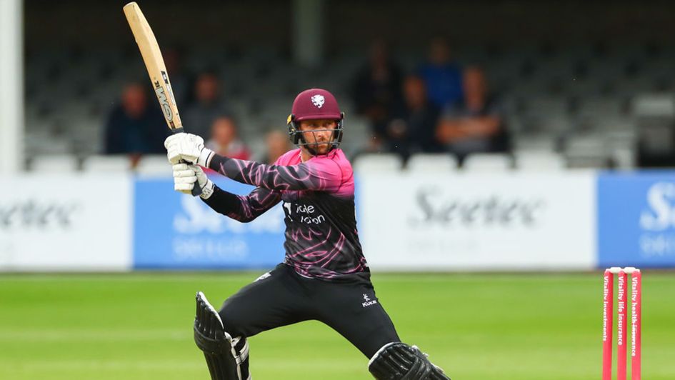 Devon Conway in action for Somerset