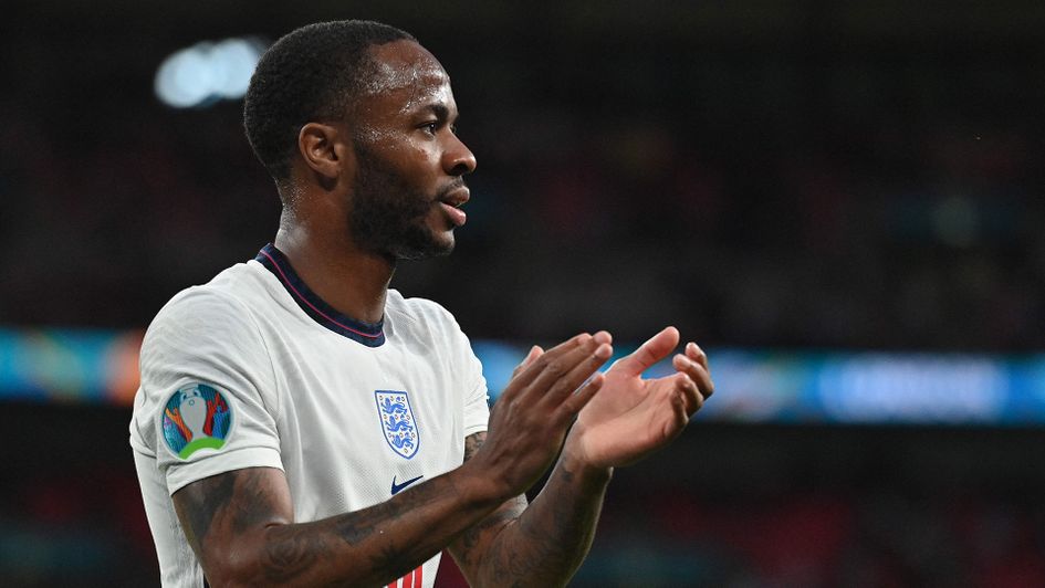 England forward Raheem Sterling