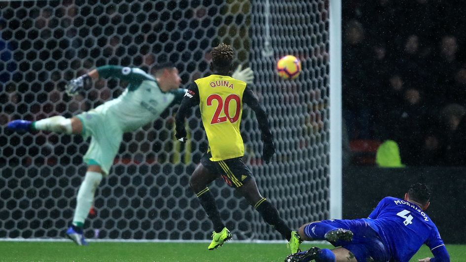 Domingos Quina scored his only Premier League goal against Neil Warnock's Cardiff