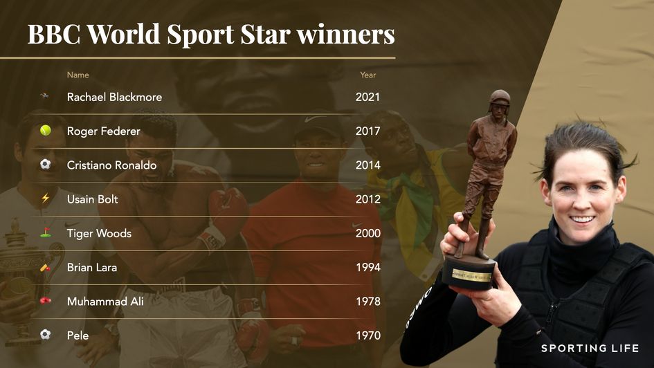 Rachael Blackmore joins an incredible list of past winners