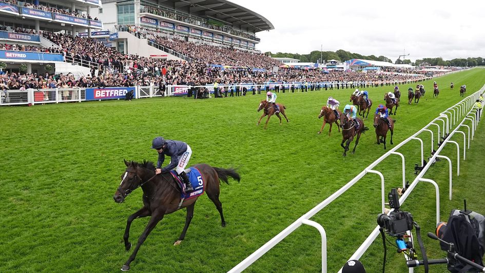 Lambourn comes home clear in the Derby