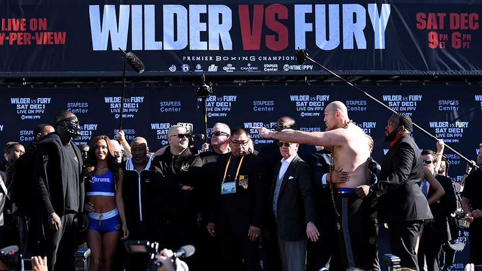 Deontay Wilder and Tyson Fury will finally meet in the ring on Saturday night