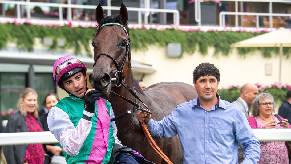 Calla Lagoon after winning at Ascot