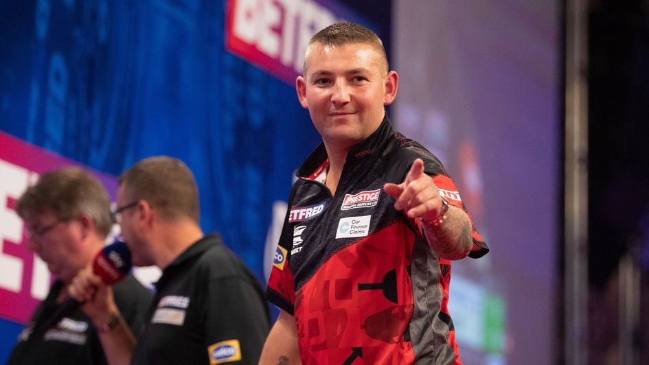 Nathan Aspinall (image courtesy of Taylor Lanning/PDC