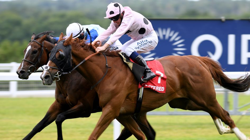 Jeremiah on his way to victory at Ascot