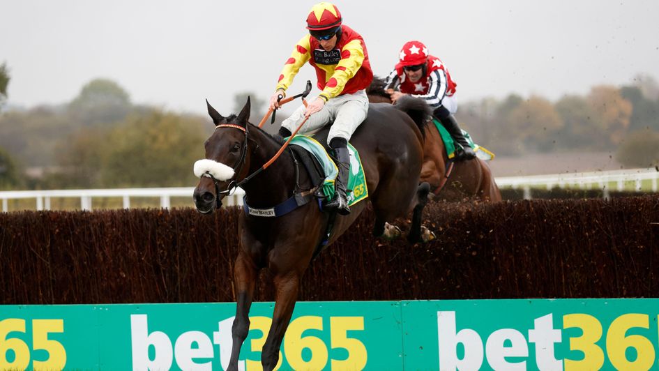 The Edgar Wallace on his way to victory at Wetherby