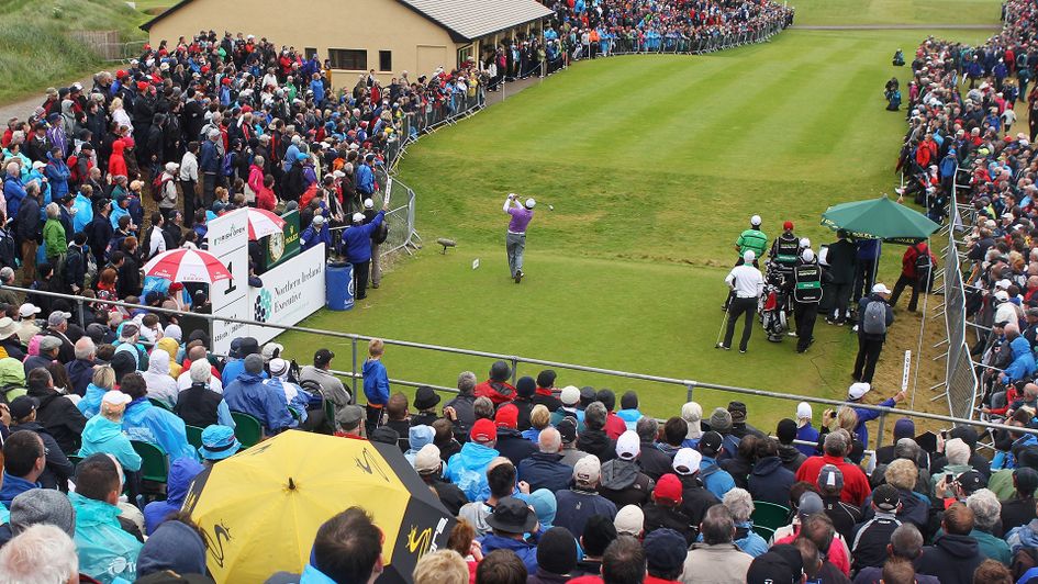 Graeme McDowell will be teeing off at Royal Portrush for the Open