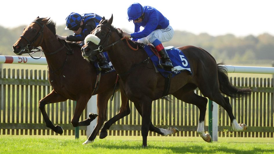 Lyric Of Light wins the Fillies' Mile