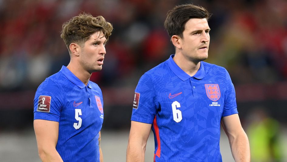 John Stones and Harry Maguire are England's established centre-backs