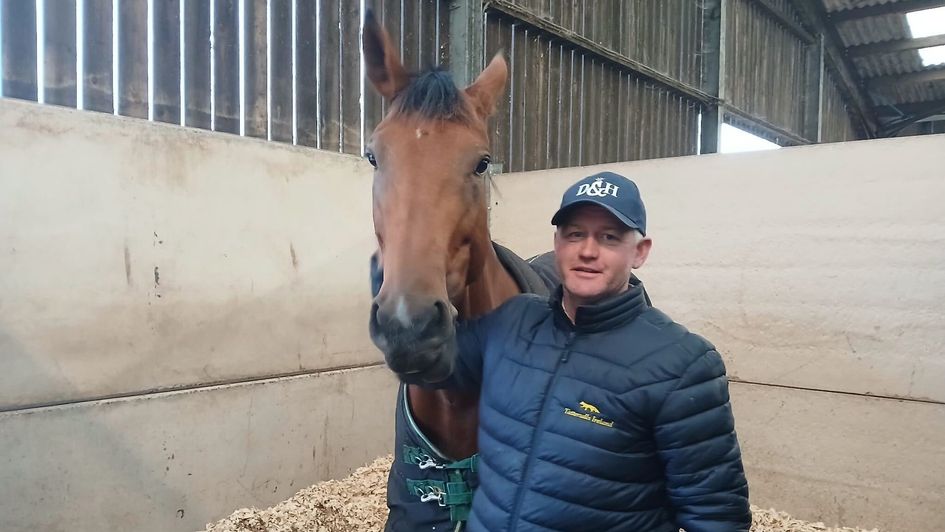 Joe Tizzard with new recruit Fairy Park