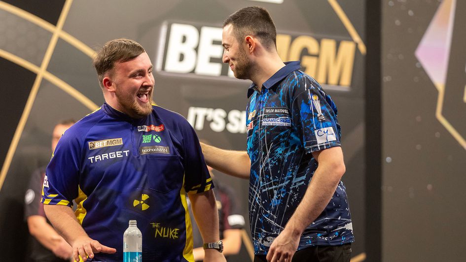 Luke Littler and Luke Humphries (Picture: Simon O'Connor/PDC)