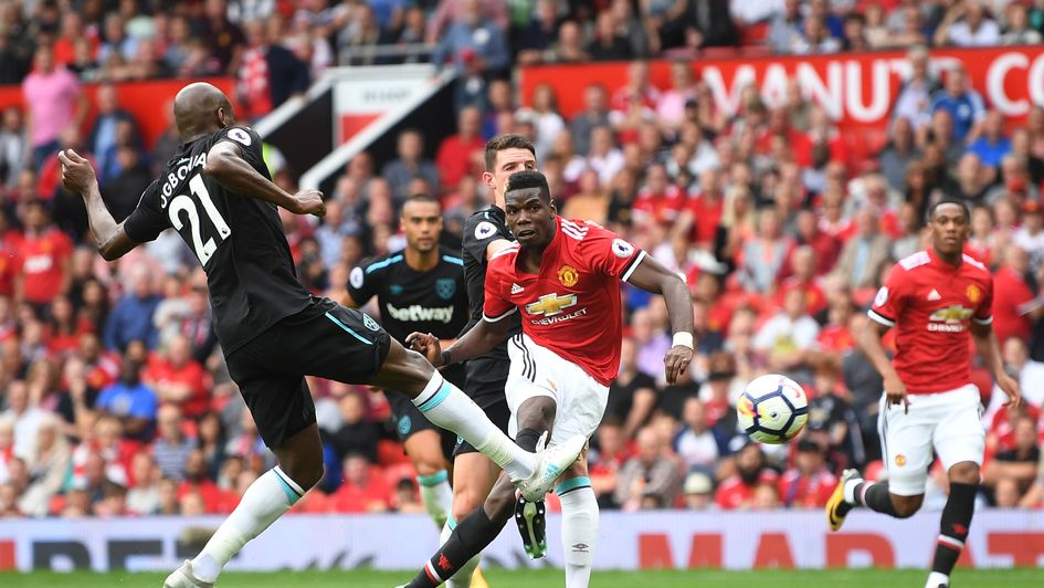 Paul Pogba scores United's fourth