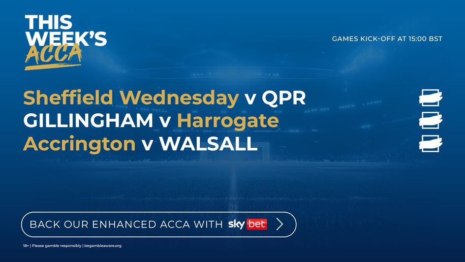 This Week's Acca - September 27