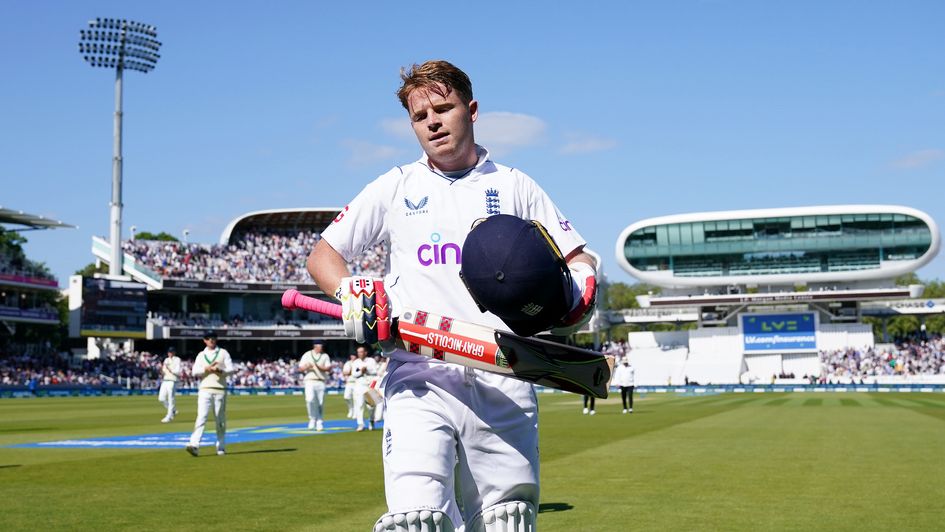 Ollie Pope soaks up the applause at Lord's