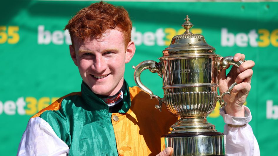 Caoilin Quinn with the bet365 Gold Cup