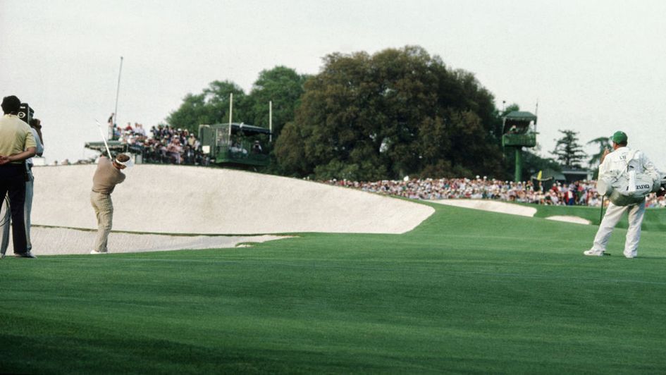 Sandy Lyle's famous approach to the 18th