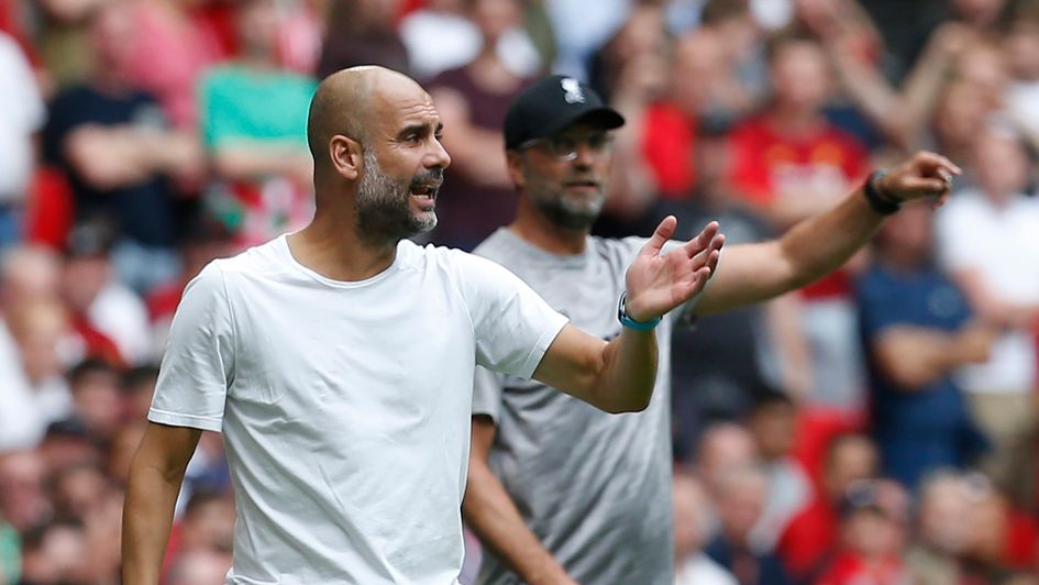 Pep Guardiola and Jurgen Klopp
