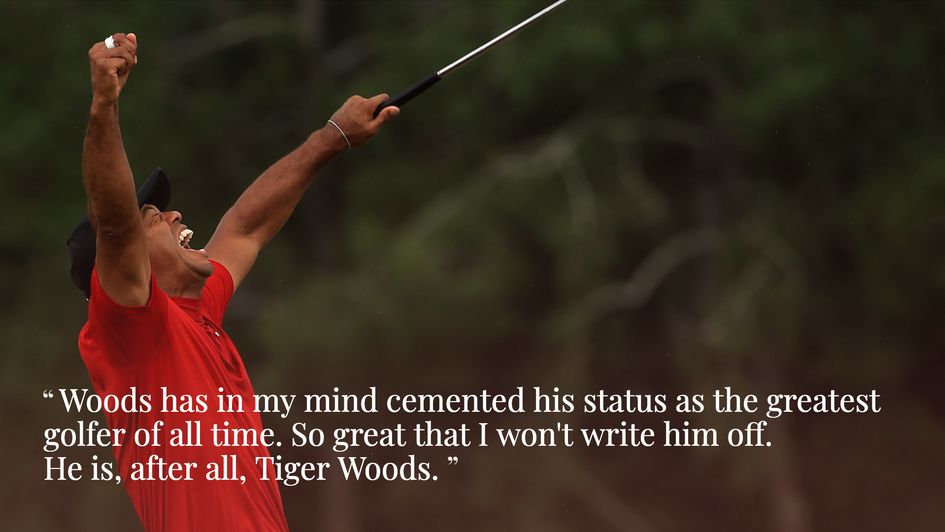 Ben Coley on defending champion Tiger Woods