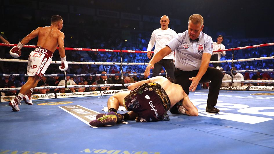 Michael Conlan suffered a fifth-round knockout