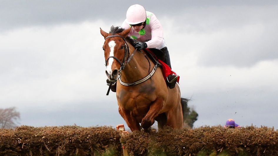 The remarkable Faugheen winning the 2016 Irish Champion Hurdle