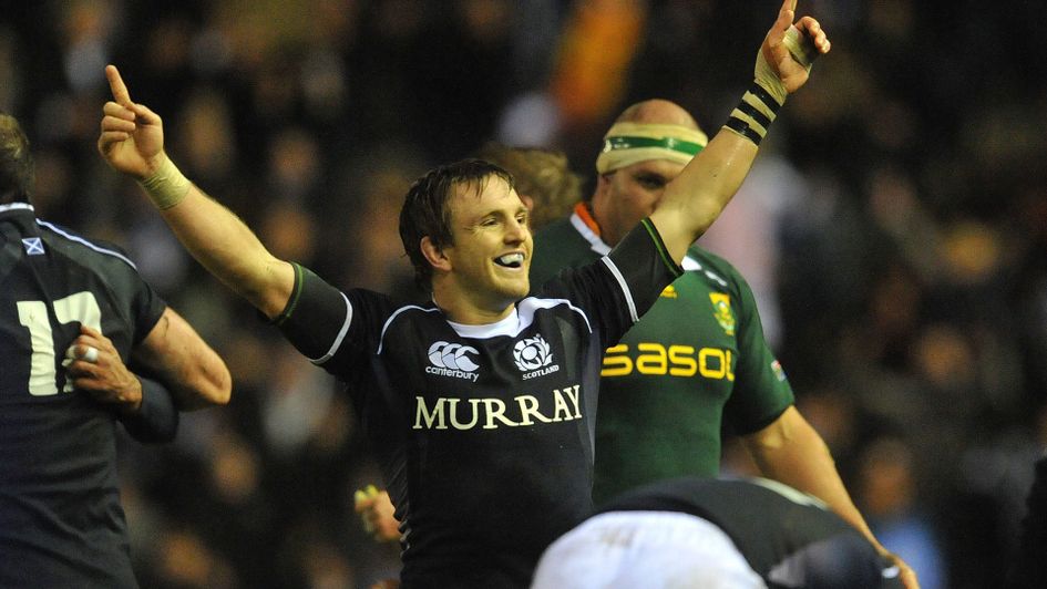 Scotland's last victory over South Africa came in 2010 at Murrayfield