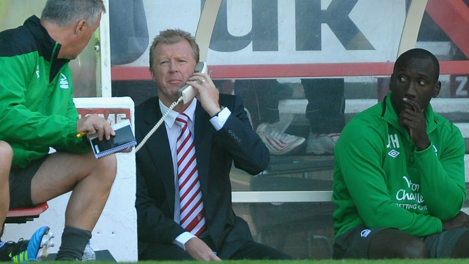 Steve McClaren during his time at the City Ground